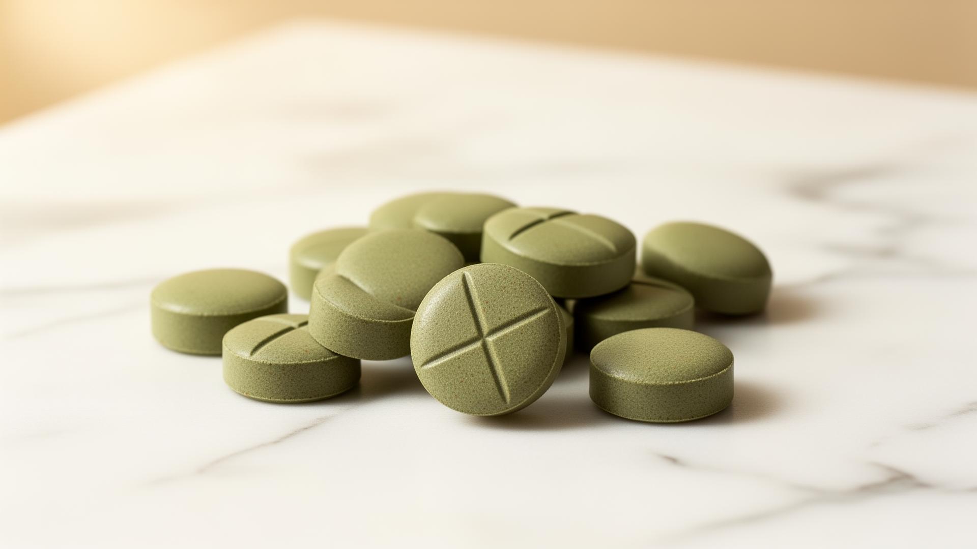 Ivermectin E4M 24mg tablets with score lines for quartering