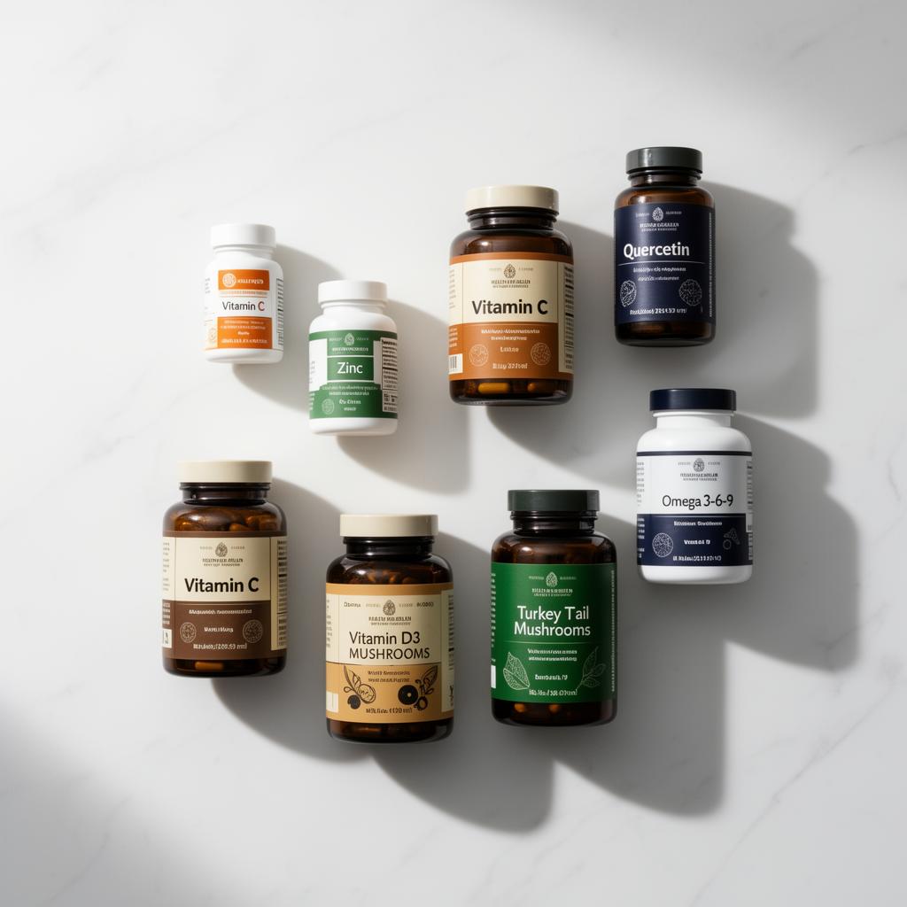 Every Day Wellness Pack supplement bottles